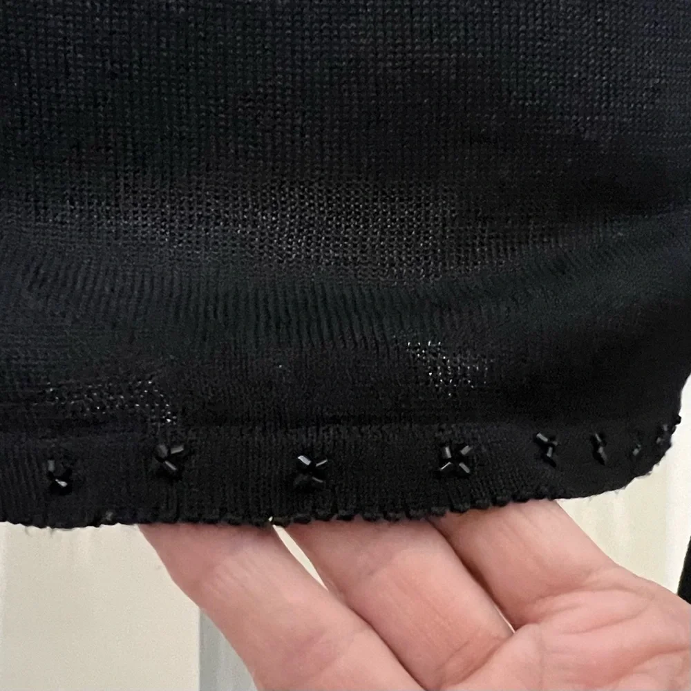 Vintage Belford for Saks Fifth Avenue Beaded Sweater Evening - Picture 7 of 9